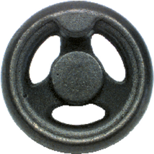 Cast Iron Hand Wheel (No Holes) - 5″ Wheel Diameter, 1 1/4″ Hub Diameter - USA Tool & Supply