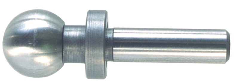 #826808 - 6mm Ball Diameter - 3mm Shank Diameter - Press Fit Shoulder Tooling Ball - USA Tool & Supply