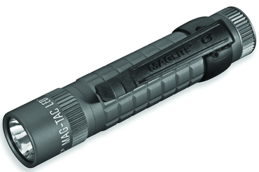 LED 2 Cell Lithium CR123A 3 Modes Tactical Flashlight with Batteries and Pocket Clip - USA Tool & Supply