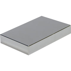 MAG-MATE Nickel Plated Rare Earth Magnet 0.25″Th × 1.00″Wd × 2.00″Lg, 35 MgO - USA Tool & Supply