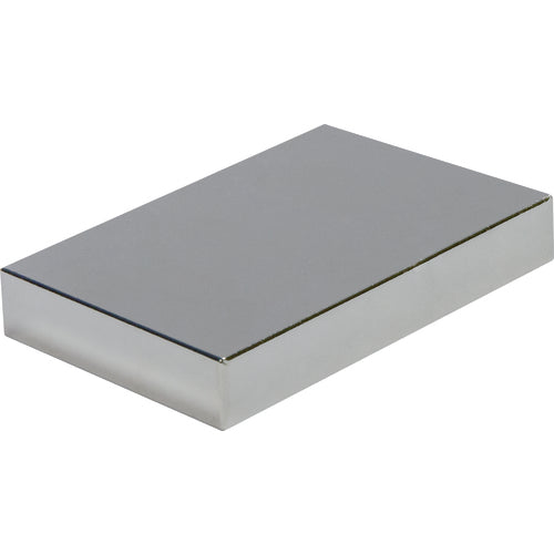 MAG-MATE Nickel Plated Rare Earth Magnet 0.18″Th × 1.00″Wd × 1.50″Lg, 35 MgO - USA Tool & Supply