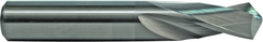 V Twister GP 3X 118Â° Point 21Â° Helix Solid Carbide Stub Drill - USA Tool & Supply