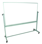 72 x 40 Whiteboard with Frame and Casters - USA Tool & Supply