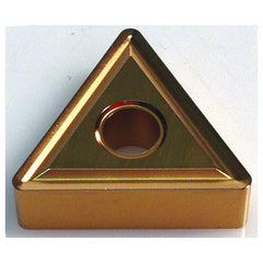 TNMG 433 SM ME1125, 0.187″ Thick, 1/2″ Inscribed Circle, Coated, Triangle, Turning Indexable Insert - USA Tool & Supply