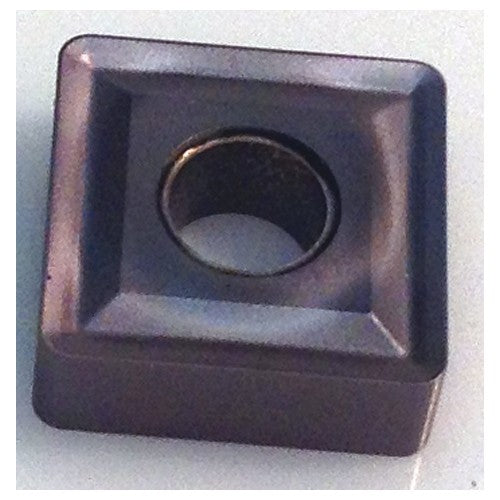 SNMG 433 SM ME3125, 0.187″ Thick, 1/2″ Inscribed Circle, Coated, Square, Turning Indexable Insert - USA Tool & Supply
