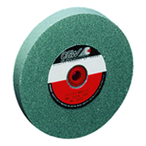 6″ × 1/2″ × 1″ - Silicon Carbide-80I Type 1 - Bench & Pedestal Wheel - USA Tool & Supply