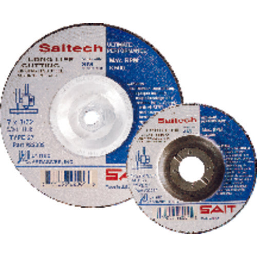 5″ × 1/4″ × 7/8″ - Ceramic - Depressed Center Wheel - USA Tool & Supply