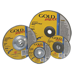 ‎7″ × 1/4″ × 5/8″-11 - Zirconium 24 Grit Type 27 - Cut-Off Wheel - USA Tool & Supply