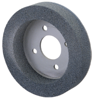 6 x 1 x 4" - Silicon Carbide (GC) / 120I Type 2 - Tool & Cutter Grinding Wheel - USA Tool & Supply
