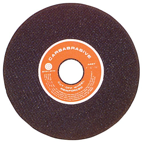 ‎6″ × 0.040″ × 1-1/4″-70 Grit - Aluminum Oxide Reinforced Cut-Off Wheel - USA Tool & Supply