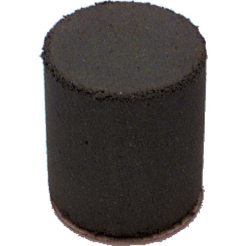 1x 7/8″ × 1/4″ - Cylinder Resin Bonded Rubber Cone (Fine Grit) - USA Tool & Supply