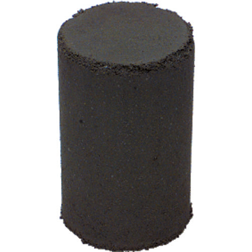 1 1/2″ × 1″ × 1/4″ - Cylinder Resin Bonded Rubber Cone (Fine Grit) - USA Tool & Supply