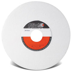 8″ × 1/4″ × 1 1/4″ - Aluminum Oxide (WA) / 80J Type 1 - Surface Grinding Wheel - USA Tool & Supply