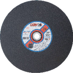 12″ × 1/8″ × 1″ - A24-R-BF - Aluminum Oxide Reinforced Cut-Off Wheel - Stationary Saw - USA Tool & Supply