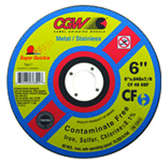 5″ × 0.045″ × 7/8″ - Aluminum Oxide 60 Grit Type 1 - Cut-Off Wheel - USA Tool & Supply