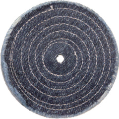8″ WITH 3/8 SPIRAL SEWED DENIM BUFF - USA Tool & Supply