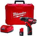 M12 3/8" Drill Driver Kit - USA Tool & Supply