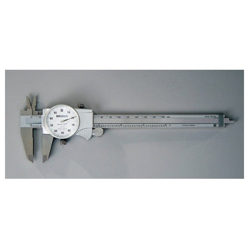 ‎0-300 mm Range - Dial Caliper White Face - 0.02 mm Graduation - USA Tool & Supply