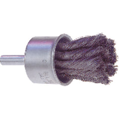 3/4″ Diameter - Steel Wire End Brush - USA Tool & Supply