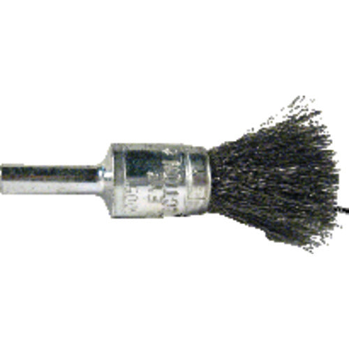 3/4″ Diameter - Steel Wire End Brush - USA Tool & Supply
