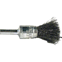 1″ Diameter - Steel Wire End Brush - USA Tool & Supply
