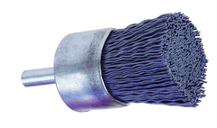 1'' Diameter - Nylon Abrasive End Brush - USA Tool & Supply