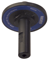 For use with 8" Brush Dia. - Uni-Lok Disc Brush Adapter - USA Tool & Supply