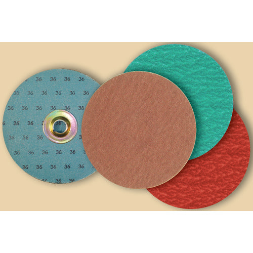 ‎5″ × 5/8″-11-36 Grit - Hub Type Pinnacle Pro Quick Change Disc Alt mfg # 524981 - USA Tool & Supply