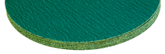 24" x No Hole - 40 Grit - Green Zirconium-Cloth Sanding PSA Disc - USA Tool & Supply