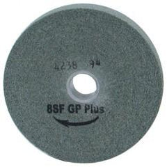 6 x 1/2 x 1'' - Medium Grit - Aluminum Oxide GP Plus Non-Woven Wheel - USA Tool & Supply