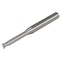 1.5mm Dia. - 57mm OAL - 20mm Neck Length - CBD - 30° - Die Mold - Corner Radius - EM - 2 FL - USA Tool & Supply