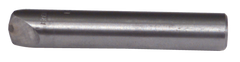 1/3 Carat - 3/8 x 2-1/2'' Shank - Lapped Diamond Chisel for Radius Tool - USA Tool & Supply