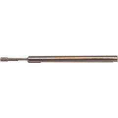 ‎0.473″ × 0.394″ × 1/4″-120 Grit - Diamond Jig Grinding Mandrel - USA Tool & Supply