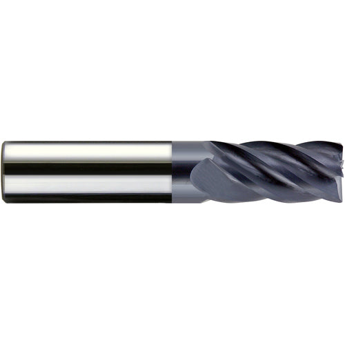 1/2″ Dia. × 1/2″ Shank × 2″ DOC × 4″ OAL, Carbide, veri4, 5 Flute, Plain, External, Corner Radius, Solid End Mill Series/List #5102 - Exact Industrial Supply