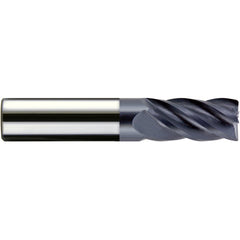 ‎3/4″ Dia. × 3/4″ Shank × 1-1/2″ DOC × 4″ OAL, Carbide, veri4, 5 Flute, Plain, External, Corner Radius, Solid End Mill Series/List #5102 - Exact Industrial Supply