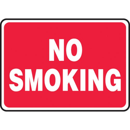 Sign, No Smoking, 7″ × 10″, Aluminum - USA Tool & Supply