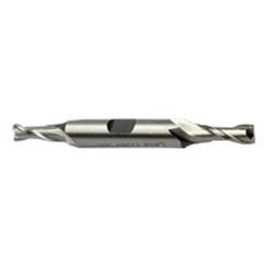 19/32" Dia. - 5" OAL - HSS - Center Cut DE EM-2 FL - USA Tool & Supply