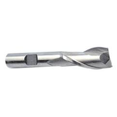 4mm Dia. x 2-5/16 Overall Length 2-Flute Square End M-42 Cobalt SE End Mill-Round Shank-Center Cut-Uncoated - USA Tool & Supply