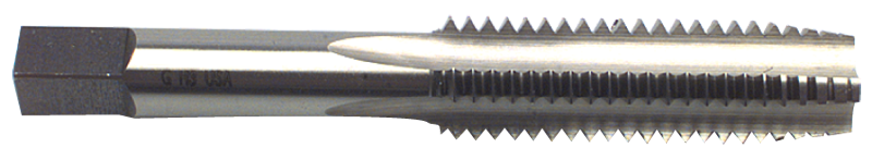 1-1/2-8 Dia. - Bright HSS - Long Taper Special Thread Tap - USA Tool & Supply