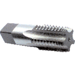 ‎1/2-14 NPTF 5 Flute High Speed Steel Interrupted Pipe Tap-Bright Series/List #2113 - Exact Industrial Supply