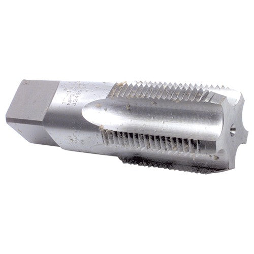 ‎1/8-27 NPSF -HSS-Standard Straight Pipe Tap (Lg Shk) - USA Tool & Supply