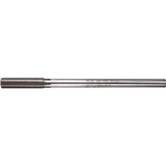 #10 Dia. 6-Flute, Round Shank, Straight Flute, HSS, 5″ OAL Chucking Reamer Series/List #1655 - USA Tool & Supply