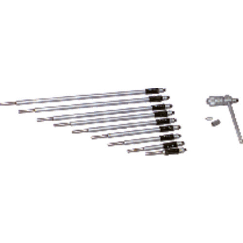 Model 141-122-8″-40″ Range-0.001 Graduation - Hardened & Ground Face - Interchangeable Rod Inside Micrometer - USA Tool & Supply
