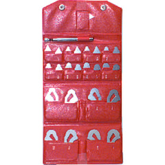Model 186-906-0.010″-0.500″-26 Pieces - Radius Gage Set - USA Tool & Supply