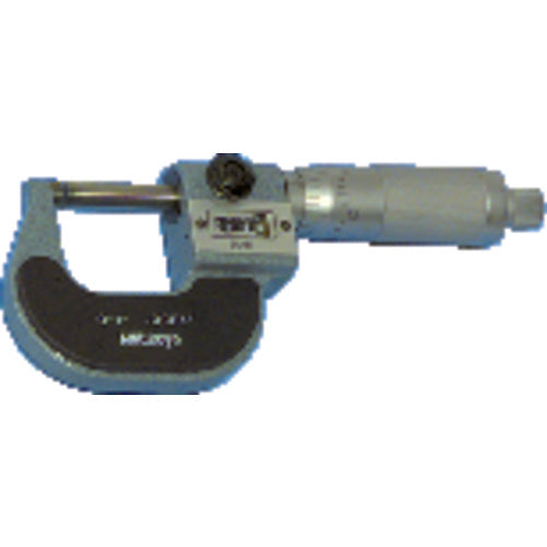 0-1″ Measuring Range-0.0001″ Graduation - Friction Thimble - Carbide Face - Digital Outside Micrometer - USA Tool & Supply