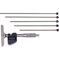 ‎Model 329-350-30 ﾖ 0-6, 0.00005/ 0.001 mm Depth Micrometer - USA Tool & Supply