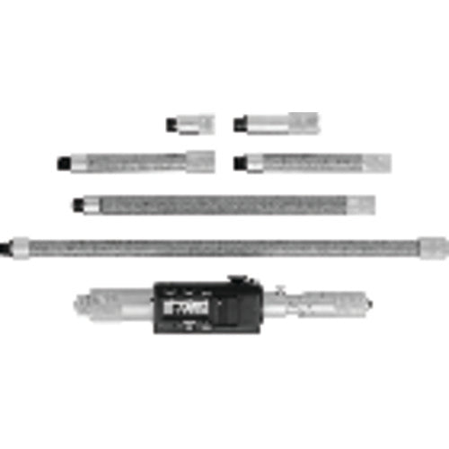 8″-40″ Range-0.001″ Gradiation - Carbide Tipped Measuring Face - Electronic Tubular Inside Micrometer - USA Tool & Supply