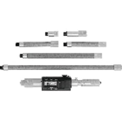 8″-40″ Range-0.001″ Gradiation - Carbide Tipped Measuring Face - Electronic Tubular Inside Micrometer - USA Tool & Supply