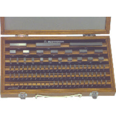 Metric Gage Block Set - Model 516-942-26-103 Pieces-2(A+) - Steel - USA Tool & Supply