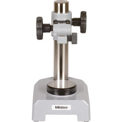 Dial Gage Stand - Model 7002-10 - For 3/8″ Diameter Stem AGD Indicators - Serrated Anvil - USA Tool & Supply